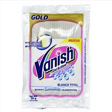 Vanish Ropa Blanca Sobre 30 g – La Esquina de la Limpieza